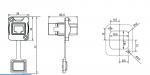 IP65 RJ45 Jack with Plastic shell